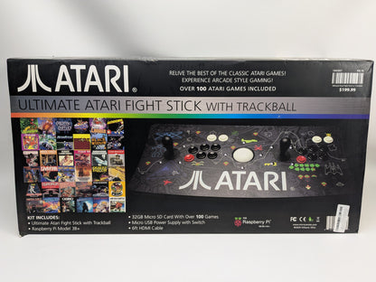 Atari Ultimate Fight Stick Trackball Arcade Controller 100+ Games Wired