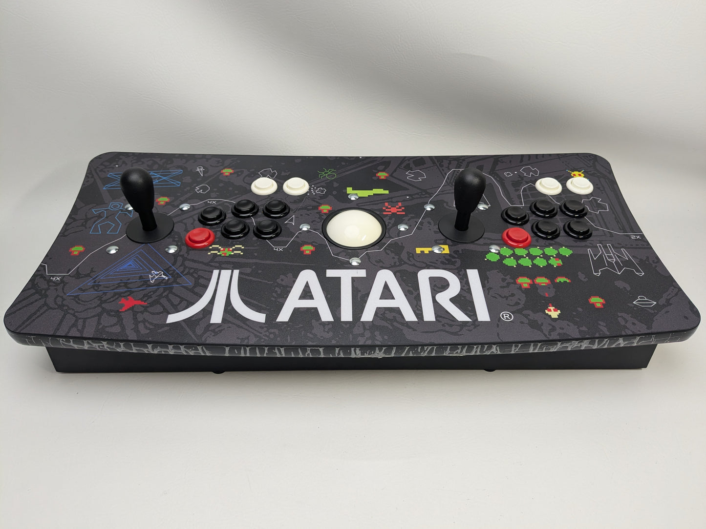 Atari Ultimate Fight Stick Trackball Arcade Controller 100+ Games Wired