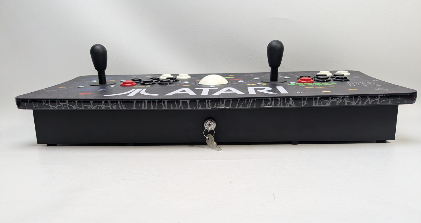 Atari Ultimate Fight Stick Trackball Arcade Controller 100+ Games Wired