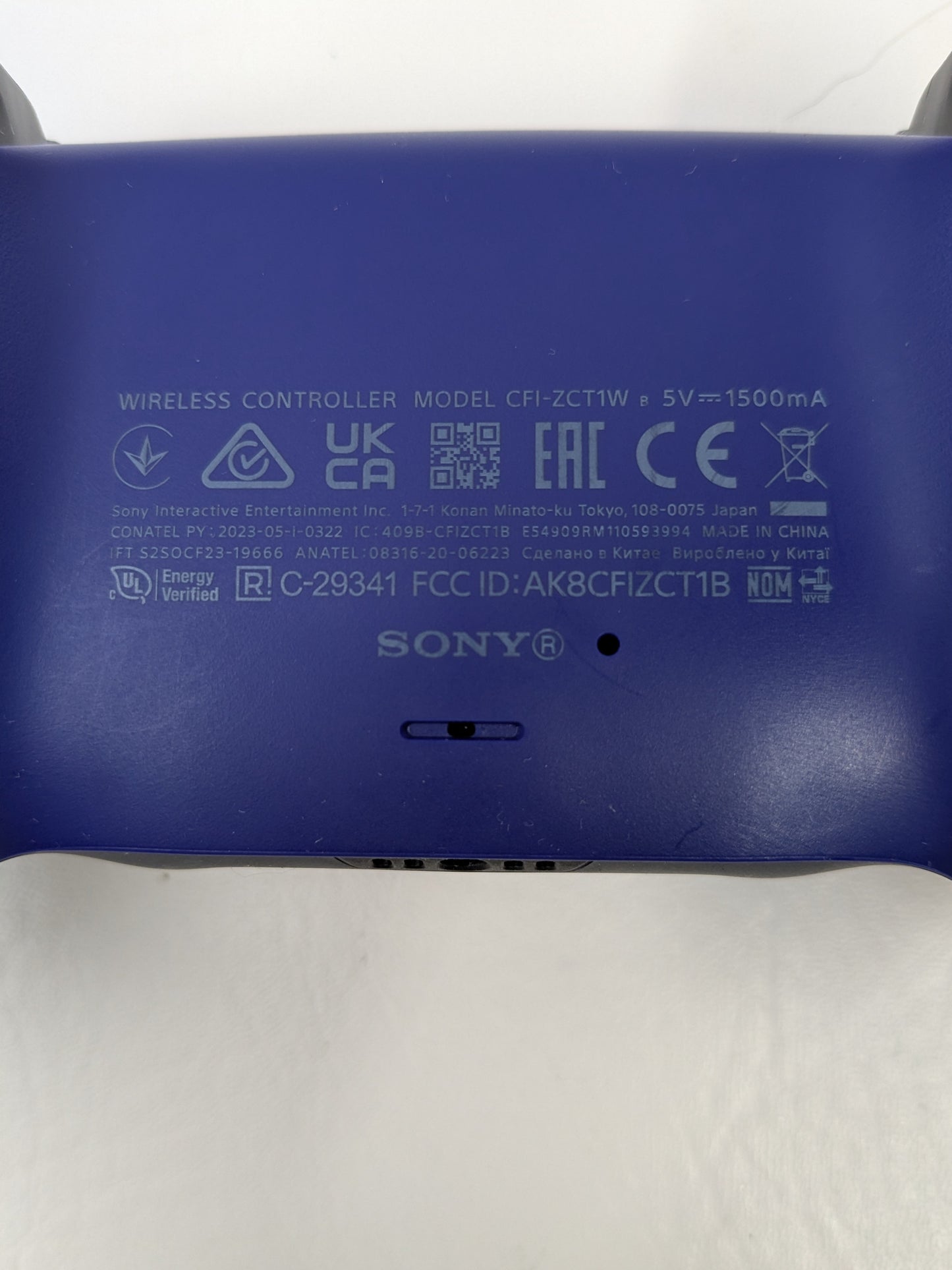Sony PlayStation 5 PS5 DualSense Wireless Controller Cobalt Blue CFI-ZCT1W