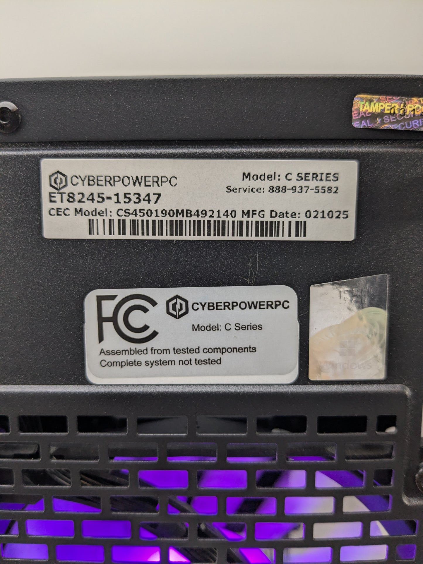 CyberPower Custom PC Ryzen 7 8700F 4.10GHz 16GB RAM 2TB SSD Nvidia GeForce RTX 4060