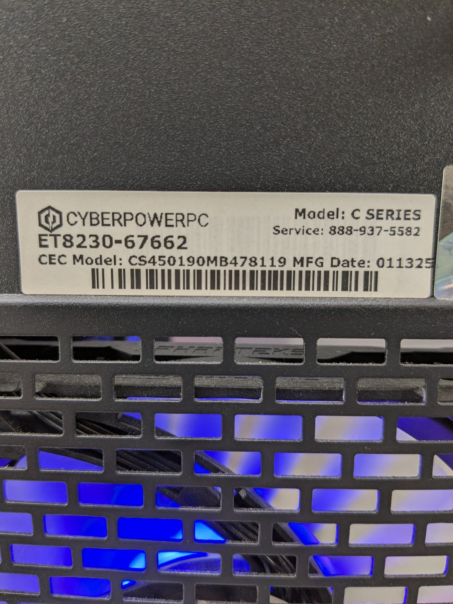 CyberPower Custom PC Ryzen 5 5500 3.60GHz 16GB RAM 1TB SSD AMD Radeon RX 6500 XT