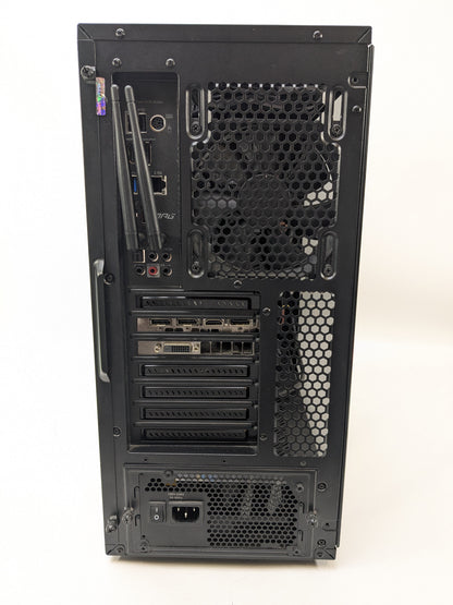 Fractal Desing Custom PC Ryzen 5 5600X 3.70GHz 32GB RAM 256GB SSD 1TB HDD Nvidia