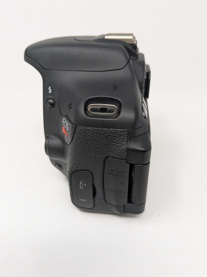 Canon EOS Rebel T3i 18.0 MP Digital SLR (DSLR) Black