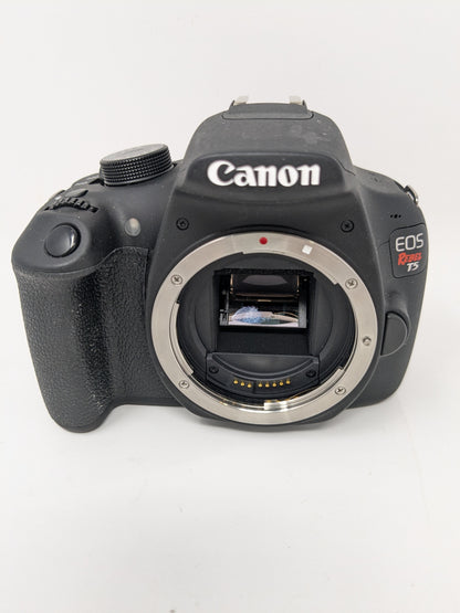 Canon EOS Rebel T5 18.0 MP Digital SLR (DSLR) Camera Black