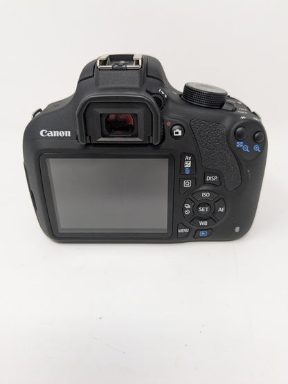 Canon EOS Rebel T5 18.0 MP Digital SLR (DSLR) Camera Black
