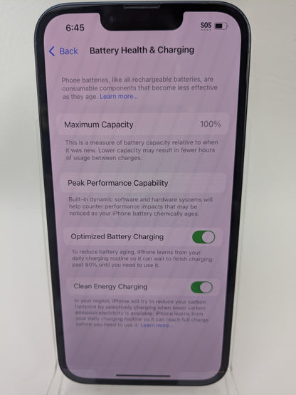Factory Unlocked Apple iPhone 13 128GB Midnight MLML3LL/A