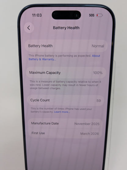 Factory Unlocked Apple iPhone 17 Pro 256GB Deep Blue MG7M4LL/A
