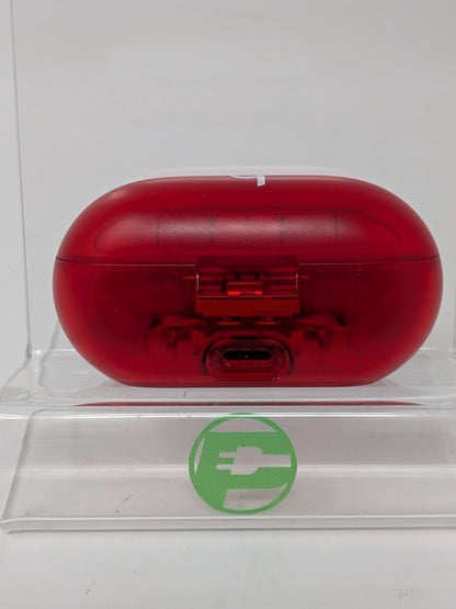 Beats Solo Buds Wireless In-Ear Bluetooth Headphones Transparent Red