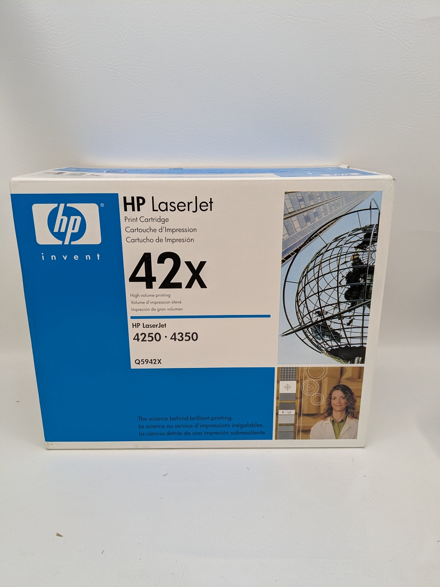 New HP LaserJet 42X Black High Yield Toner Cartridge Q5942X