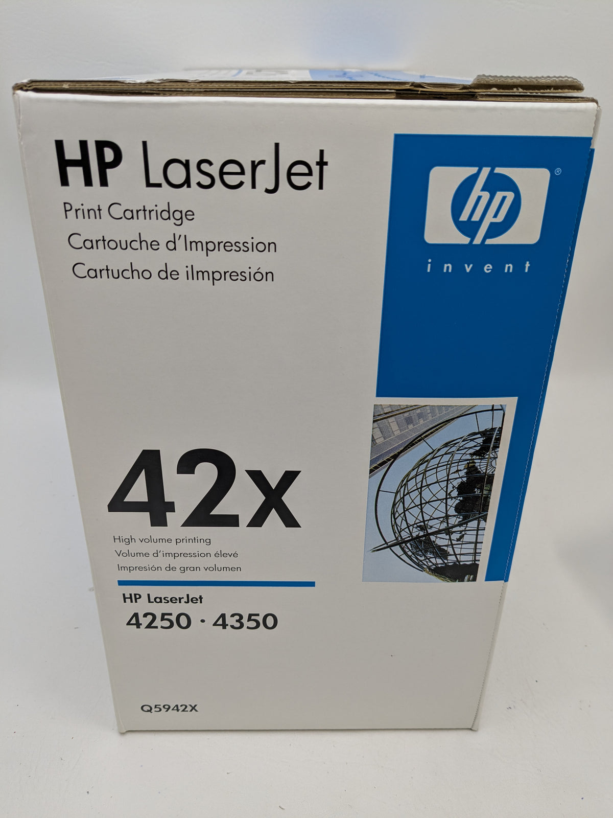 New HP LaserJet 42X Black High Yield Toner Cartridge Q5942X