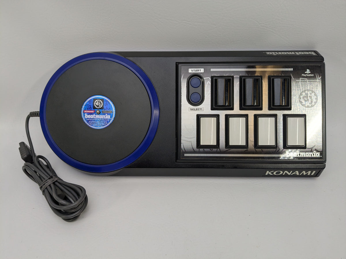 Konami Beatmania IIDX DJ Controller PS1 PS2 PlayStation Japan Import RU029