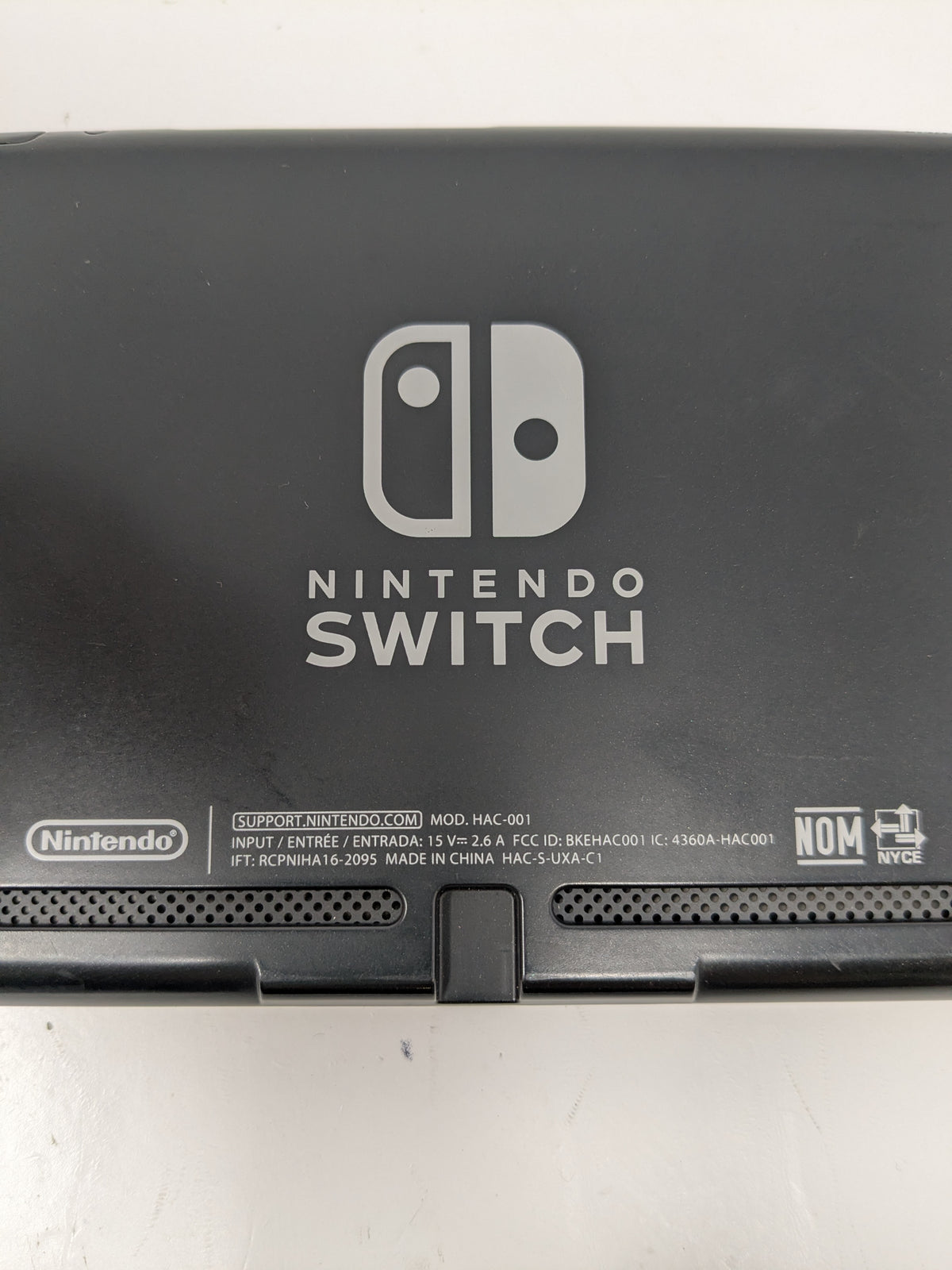 Nintendo Switch v1 Console Gaming System Only HAC-001 Gray