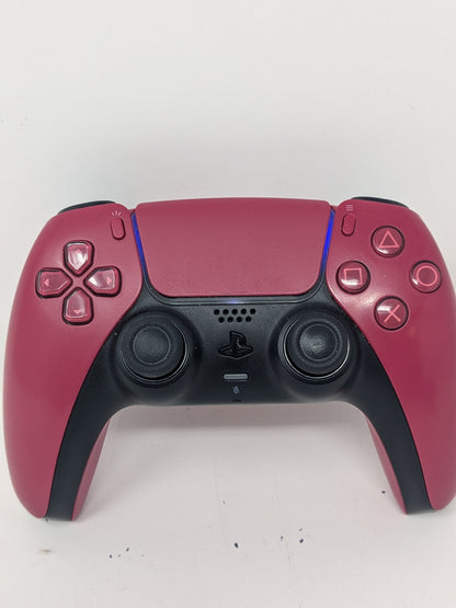 Lots Of 2 Sony PlayStation 5 DualSense Wireless Controller Red/Cobalt Blue 