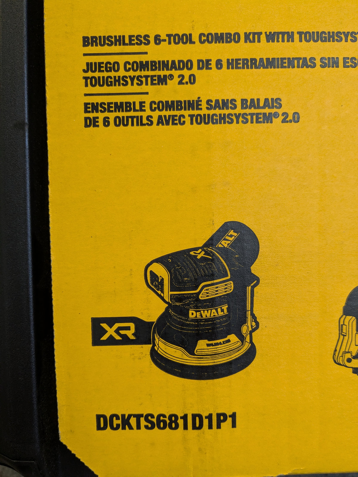 New DeWalt 20V MaxToughSystem 6 Tool Combo Kit DCKTS681D1P1