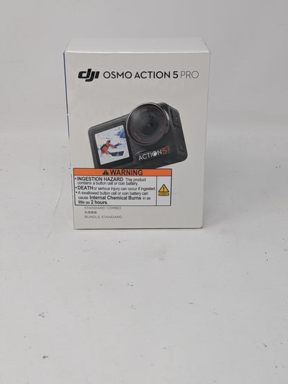 New DJI Osmo Action 5 Pro 40 MP 4K Action Camera CP.OS.00000377.01