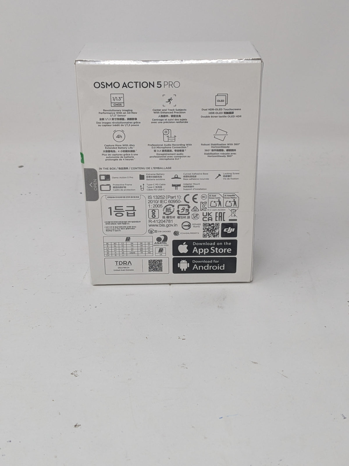 New DJI Osmo Action 5 Pro 40 MP 4K Action Camera CP.OS.00000377.01