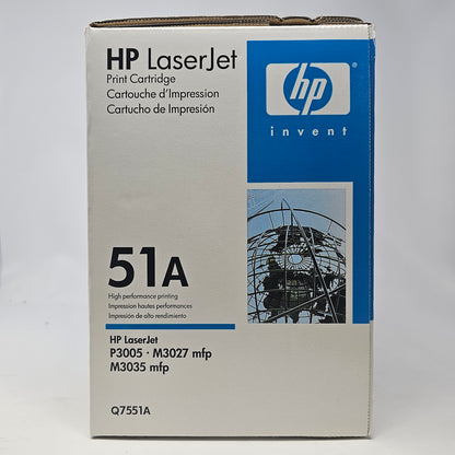New HP LaserJet 51A Toner Cartridge  Q6511A