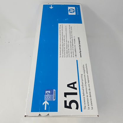 New HP LaserJet 51A Toner Cartridge  Q6511A
