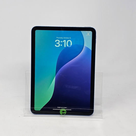 WiFi Only Apple iPad 11" (A16) 128GB Blue MD4A4LL/A