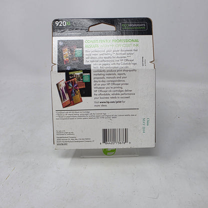 NEW HP 920XL (CD975AN) Black Cartridge