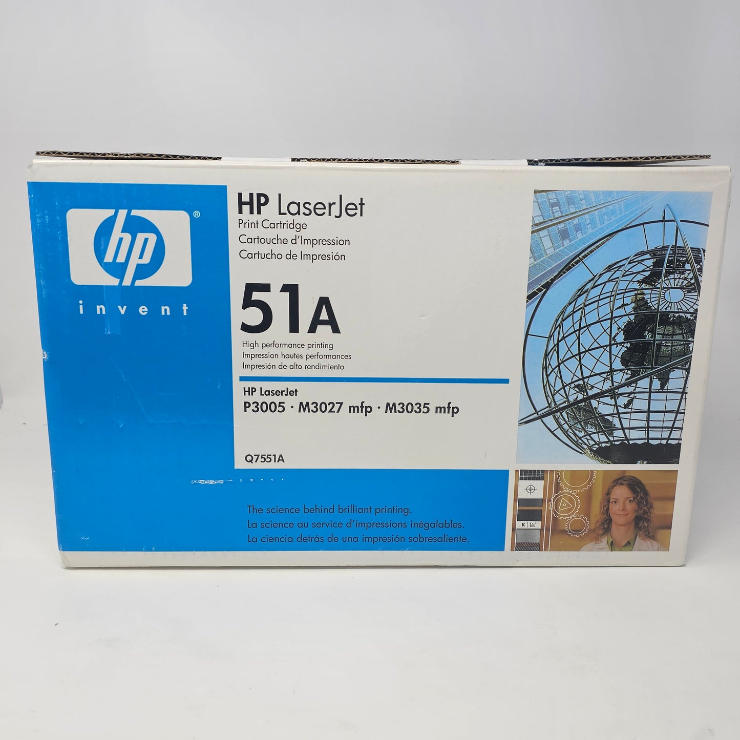 New HP LaserJet 51A Toner Cartridge Q7551A