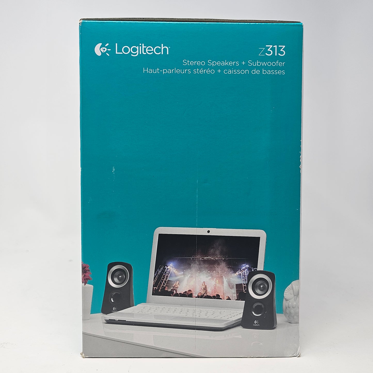 New Logitech Z313 Speaker System with Subwoofer - Black 980000382